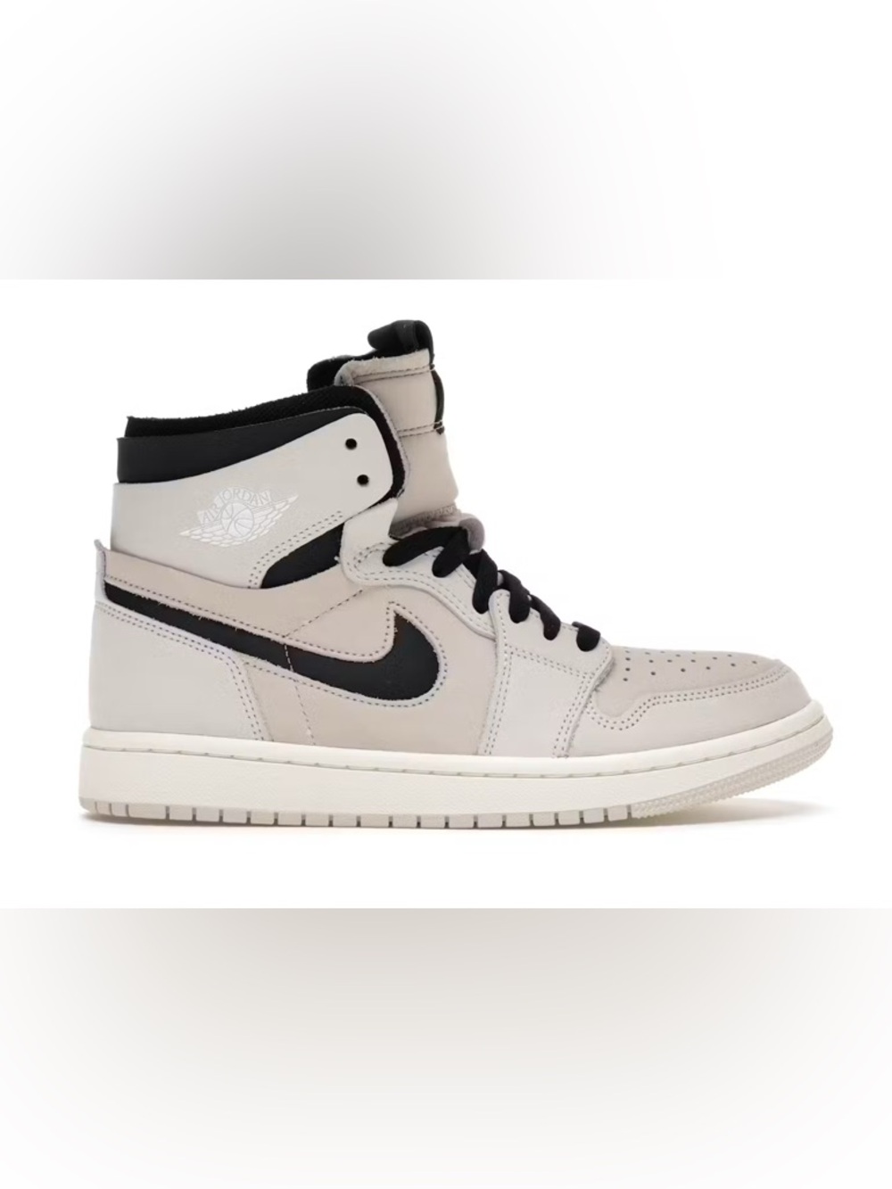 Women’s Jordan 1 High Zoom Air CMFT in Summit White and Black 6.5